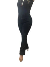 Load image into Gallery viewer, 0320 Jean's Colombianos Cintura Alta levanta cola butt lifter high waist flared tummy control