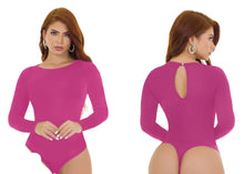Load image into Gallery viewer, 1608 Basic Bodysuits control thong Body's con faja de mediana tanga compresion Pantyblusa
