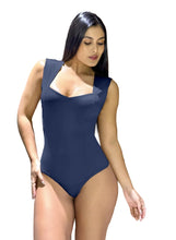Load image into Gallery viewer, Top Bodysuits 1629 Tummy control medium compression Body's con faja de mediana compresion