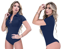Load image into Gallery viewer, Bodysuits top pantyblusa tummy control bodyshaper thong 185