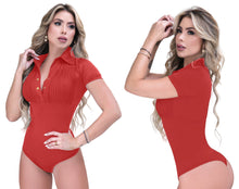 Load image into Gallery viewer, Bodysuits top pantyblusa tummy control bodyshaper thong 185