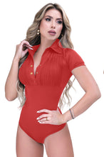 Load image into Gallery viewer, Bodysuits top pantyblusa tummy control bodyshaper thong 185