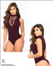 Load image into Gallery viewer, 4213 Bodysuits tummy control compression Body's con faja de mediana compresion Pantyblusa