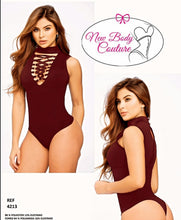 Load image into Gallery viewer, 4213 Bodysuits tummy control compression Body's con faja de mediana compresion Pantyblusa