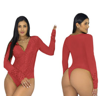 Load image into Gallery viewer, Top Bodysuits 4424 compression Bodys con faja Colombiana de mediana compresion Pantyblusa