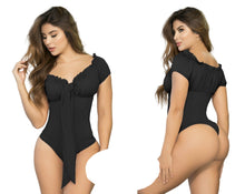 Load image into Gallery viewer, 4626 Top Basic Bodysuits control thong Body's con faja de mediana tanga compresion Pantyblusa