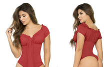 Load image into Gallery viewer, 4626 Top Basic Bodysuits control thong Body's con faja de mediana tanga compresion Pantyblusa
