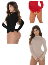 Load image into Gallery viewer, 4655 Bodysuits compression Body's con faja de mediana compresion Pantyblusa
