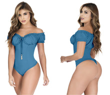 Load image into Gallery viewer, 4720 Bodysuits tummy control body shaper thong pantyblusa