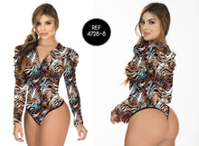 Load image into Gallery viewer, 4728 Bodysuits tummy control compression Body's con faja de mediana compresion Pantyblusa