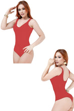 Load image into Gallery viewer, 4816 Top Bodysuits tummy control compression Body's con faja de mediana compresion Pantyblusa