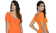 Load image into Gallery viewer, Top Bodysuits Tummy control medium compression Body's con faja de mediana compresion 4865