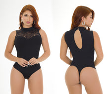 Load image into Gallery viewer, 4955 Bodysuits tummy control compression Body's con faja de mediana compresion Pantyblusa