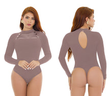 Load image into Gallery viewer, Top Bodysuits Tummy control medium compression Body's con faja de mediana compresion 4957