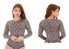 Load image into Gallery viewer, 4978 Top Bodysuits control thong Body's con faja de mediana compresion Pantyblusa
