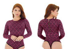 Load image into Gallery viewer, 4978 Top Bodysuits control thong Body's con faja de mediana compresion Pantyblusa