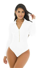 Load image into Gallery viewer, 4996 Bodysuits compression Body's con faja de mediana compresion Pantyblusa