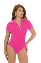 Load image into Gallery viewer, 5012 Bodysuits top Tummy control medium compression Body's con faja de mediana compresion