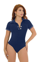 Load image into Gallery viewer, 5012 Bodysuits top Tummy control medium compression Body's con faja de mediana compresion