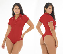 Load image into Gallery viewer, 5013 Bodysuits Tummy control medium compression Body's con faja de mediana compresion