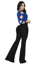 Load image into Gallery viewer, High waist flared push up effect leggings Colombians 522