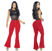 Load image into Gallery viewer, High waist flared push up effect leggings Colombians 522