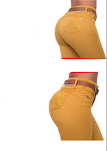 Load image into Gallery viewer, 5410 JEAN'S BON BON UP LEVANTA COLA CINTURA ALTA BUTT LIFTER HIGH WAIST TUMMY CONTROL