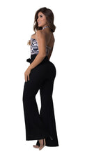 Load image into Gallery viewer, High waist flared push up effect leggings 564