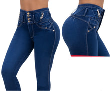 Load image into Gallery viewer, 6702 Colombian High waits butt lifter Jean's Colombianos Cintura Alta Levanta Cola