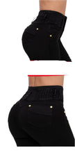 Load image into Gallery viewer, 6703 Colombian High waits butt lifter Jean's Colombianos Cintura Alta Levanta Cola