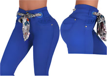 Load image into Gallery viewer, 6806 Colombian High waits butt lifter Capri Colombianos Cintura Alta Levanta Cola