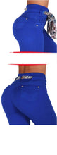 Load image into Gallery viewer, 6806 Colombian High waits butt lifter Capri Colombianos Cintura Alta Levanta Cola