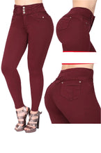 Load image into Gallery viewer, 7011 Colombian High waits butt lifter Jean's Colombianos Cintura Alta Levanta Cola