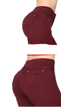 Load image into Gallery viewer, 7011 Colombian High waits butt lifter Jean's Colombianos Cintura Alta Levanta Cola