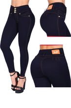 Load image into Gallery viewer, 7120 Jean's Colombianos Cintura Alta butt lifter high waist push up