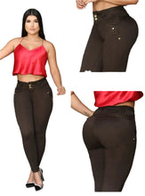 Load image into Gallery viewer, 7810 Jean's Colombianos Cintura Alta levanta cola butt lifter high waist faja