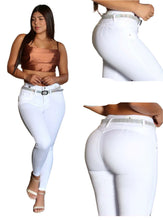 Load image into Gallery viewer, 7908 Jean's Colombianos Cintura Alta levanta cola butt lifter high waist faja tummy control