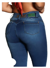 Load image into Gallery viewer, 7909 Jean's Colombianos Cintura Alta levanta cola butt lifter high waist faja tummy control