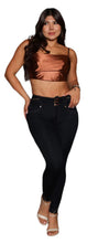 Load image into Gallery viewer, 8006 Jean's Colombianos Cintura Alta levanta cola butt lifter high waist tummy control