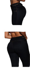 Load image into Gallery viewer, 8006 Jean's Colombianos Cintura Alta levanta cola butt lifter high waist tummy control