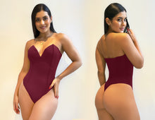 Load image into Gallery viewer, Colombian Bodysuits top control strapless 8012 Body's con faja de mediana compresion Pantyblusa