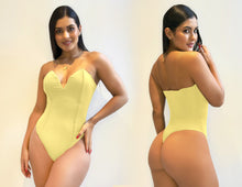 Load image into Gallery viewer, Colombian Bodysuits top control strapless 8012 Body's con faja de mediana compresion Pantyblusa