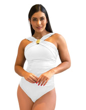 Load image into Gallery viewer, Top Bodysuits 8013 Tummy control medium compression Body's con faja de mediana compresion