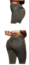 Load image into Gallery viewer, 8016 Jean's Colombianos Cintura Alta levanta cola butt lifter high waist tummy control