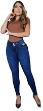 Load image into Gallery viewer, 8203 Jean's Colombianos Cintura Alta levanta cola butt lifter high waist tummy control push up effect skinny