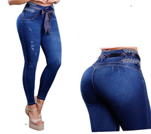 Load image into Gallery viewer, Colombian Jeans 8453 Bon Bon up butt lifter high waist tummy control push up effect skinny