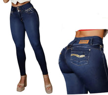 Load image into Gallery viewer, Colombian Jeans BonBonup 8606 butt lifter high waist tummy control push up effect skinny