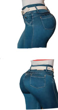 Load image into Gallery viewer, Colombian Jeans BonBonup 8607 butt lifter high waist tummy control push up effect skinny