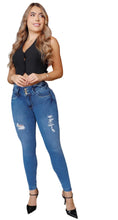 Load image into Gallery viewer, Colombian Jeans BonBonup 8609 butt lifter high waist tummy control push up effect skinny