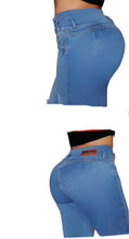 Load image into Gallery viewer, Colombian Jeans BonBonup 8614 butt lifter high waist tummy control push up effect skinny